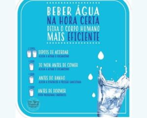 Comece a beber mais água